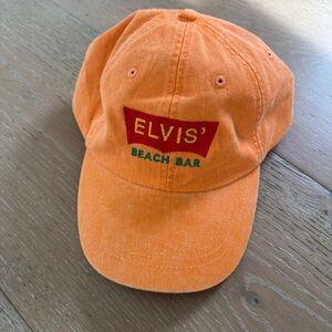 Orange Elvis' Beach Bar Cap